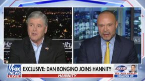 Sean Hannity and Dan Bongino