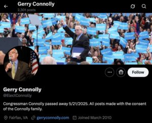 Gerry Connolly bio