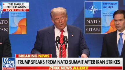 Trump Blasts Media Over Iran Attacks