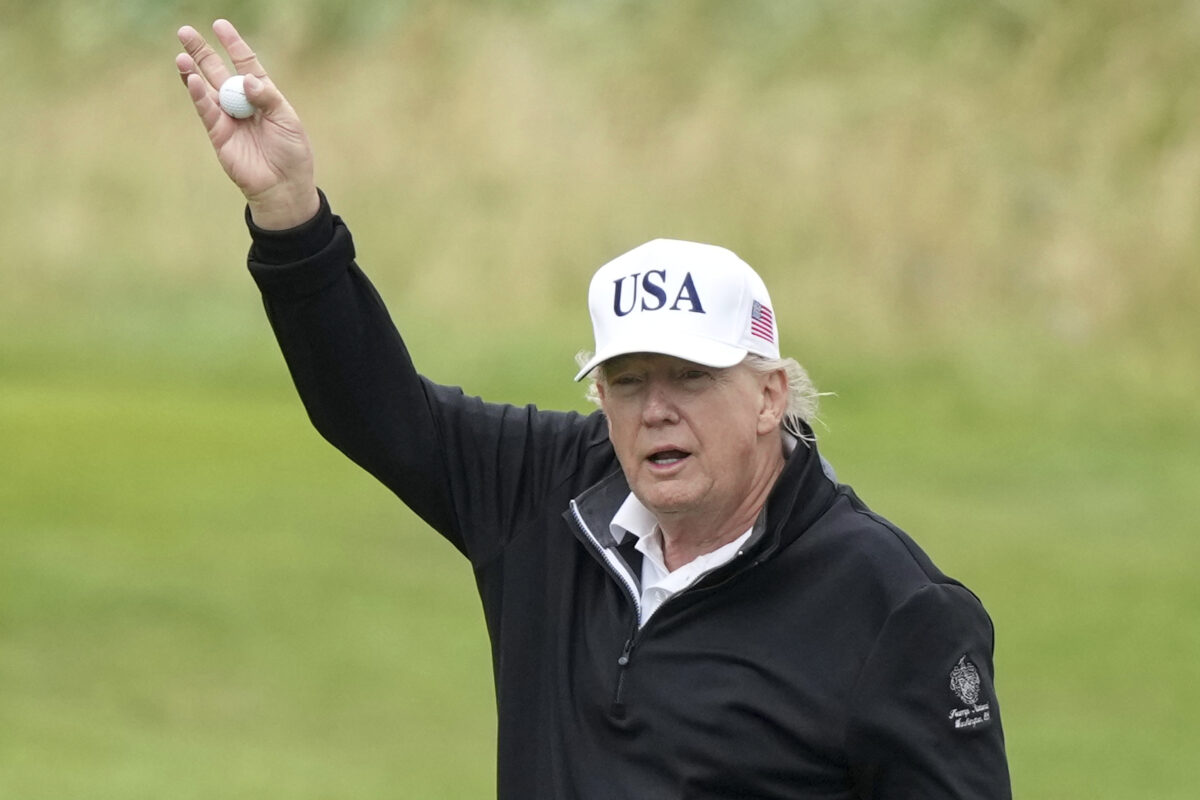 Trump golf