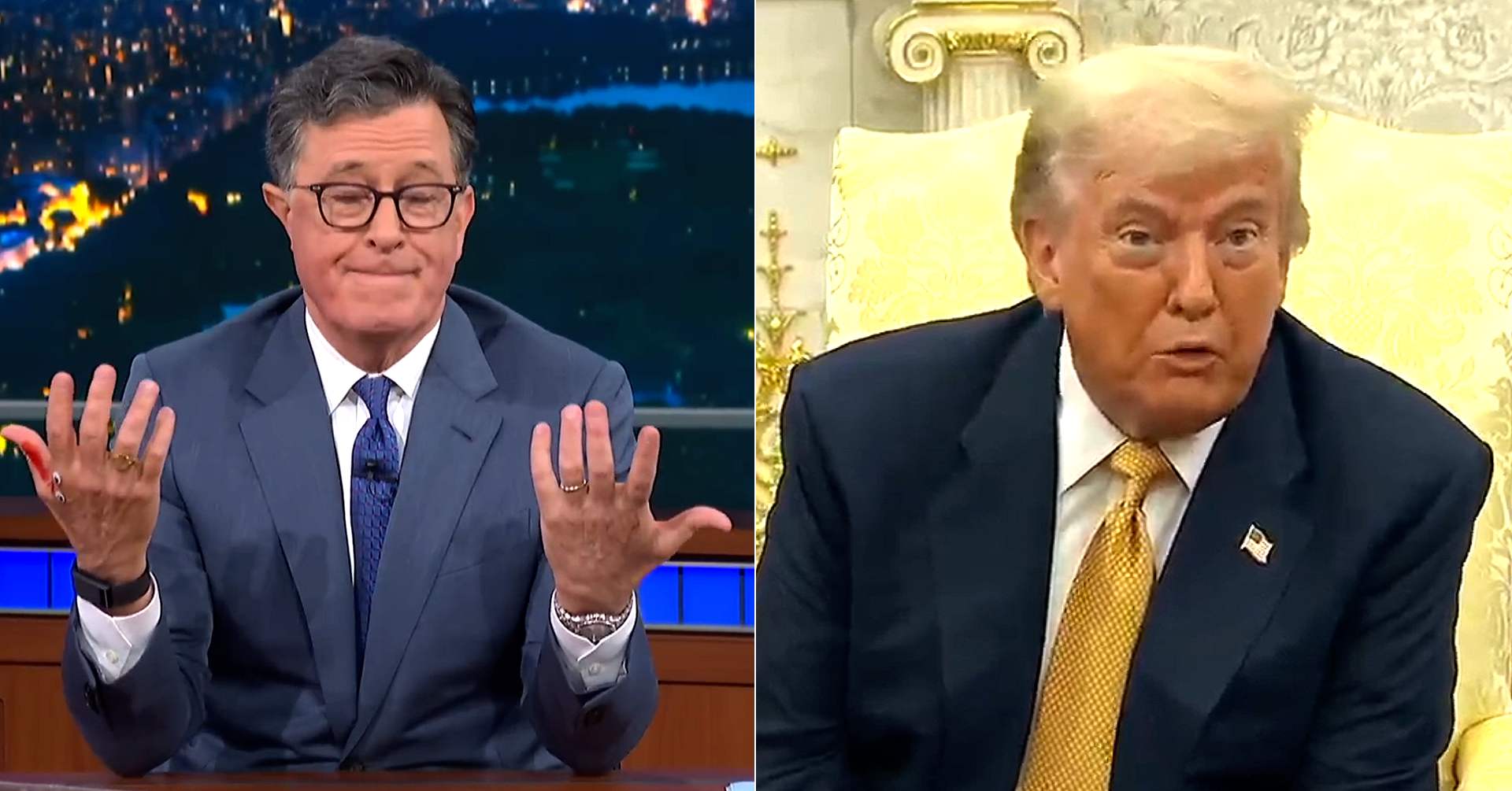 Audience Jeers As Colbert Drops Cancellation News Amid Trump Rumors