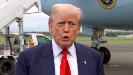 'Don't Talk About Trump!' Trump Bristles As Reporters Pepper Him About Epstein