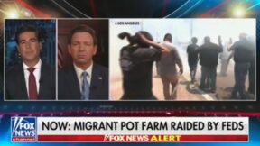 Jesse Watters and Ron DeSantis