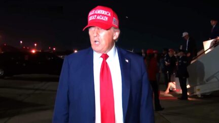 Trump Confronted By Reporter Over Bombshell Paramount Deal After Rally