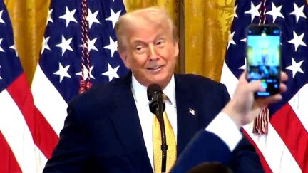 Trump Drops Foolproof Plan For Handling Epstein Barrage At Republican Event