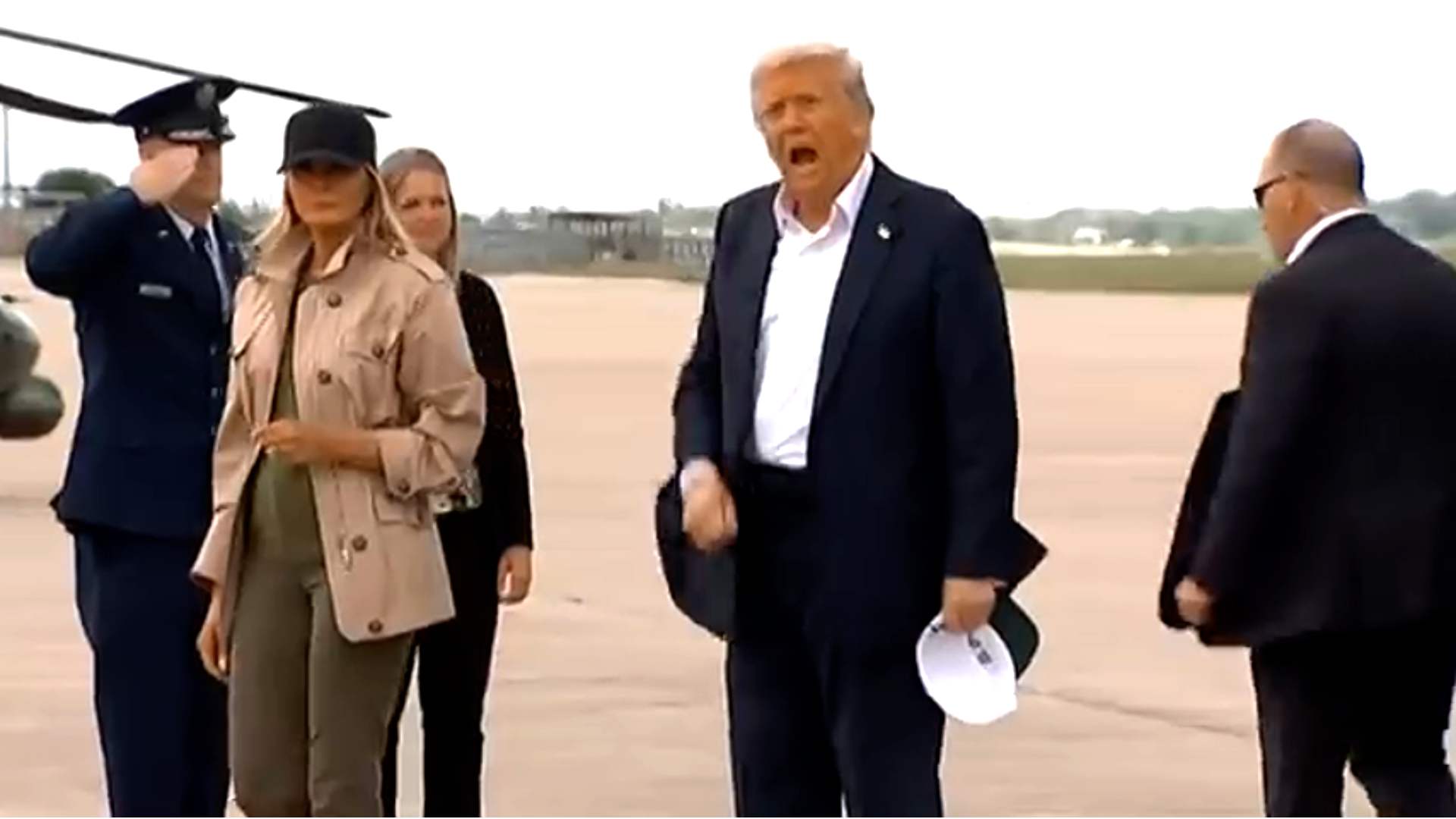 Trump Rages At Rock-Throwing ICE Protesters — Orders 'ARREST AND INCARCERATION' By 'ANY MEANS'