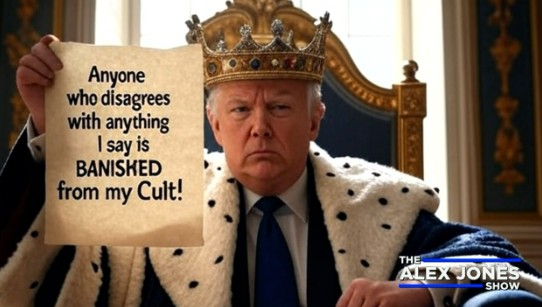 Alex Jones/ Trump image