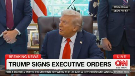 Trump signs executive orders