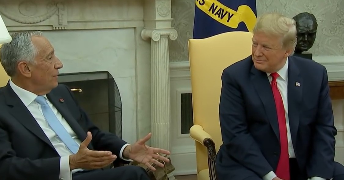 Trump and Marcelo Rebelo de Sousa