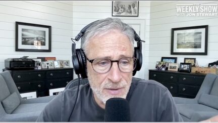 Jon Stewart Explains Gutfeld Ratings Success