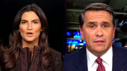 CNN's Kaitlan Collins Roasts Trump DOJ Honcho To His Face Over Dinner Protesters