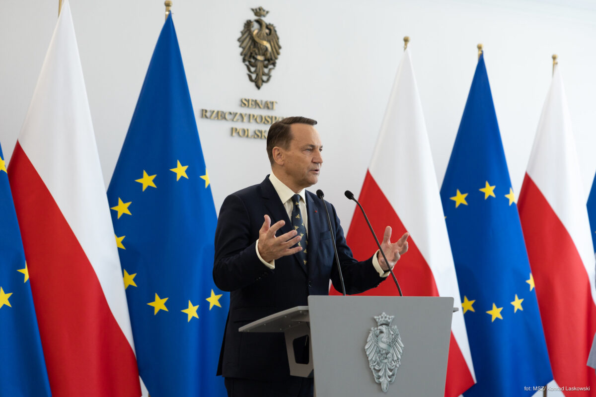 Radosław Sikorski, Polish Deputy Prime Minister, Minister of Foreign Affairs