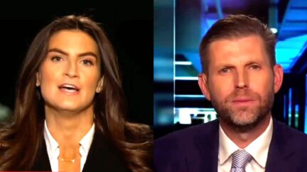 CNN's Kaitlan Collins Confronts Eric Trump Over Bombshell Hot Mic Moment