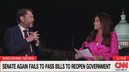 Ruben Gallego and Marjorie Taylor Greene