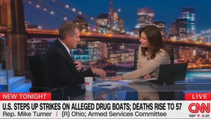 Mike Turner and Erin Burnett