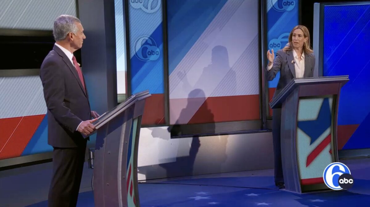 Jack Ciattarelli and Mikie Sherrill