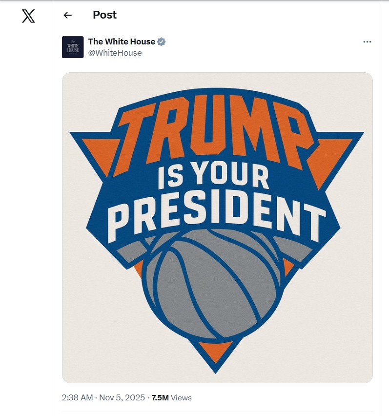 Trump White House Deletes Tweet Taunting Dem Winner After Complaint