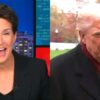 MS Host Rachel Maddow Laughs In Trump's Face Over 'Blurted Out' Admission To Reporters