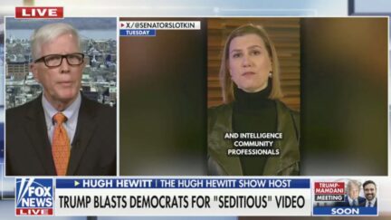 Hugh Hewitt and Elissa Slotkin