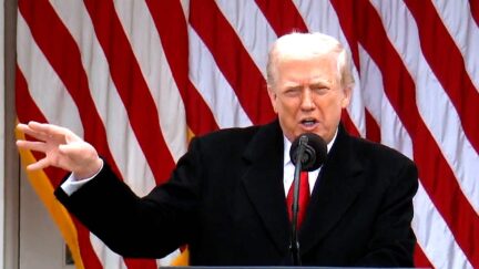 Trump Calls BS On Own Administration During Wild Riff On Crime At Turkey Pardon