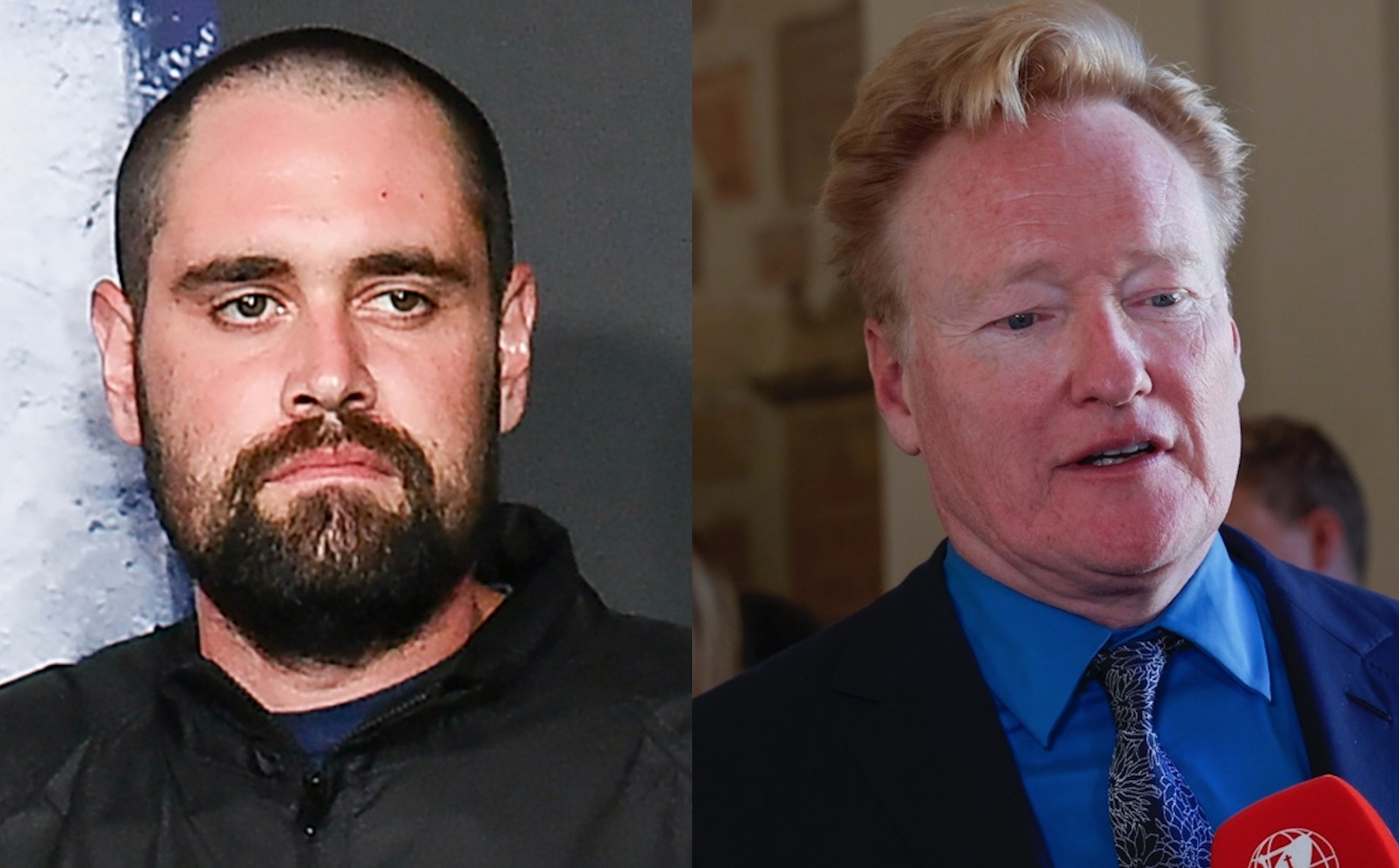 Nick Reiner and Conan O'Brien