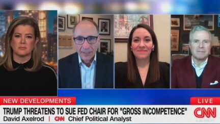 David Axelrod on CNN panel