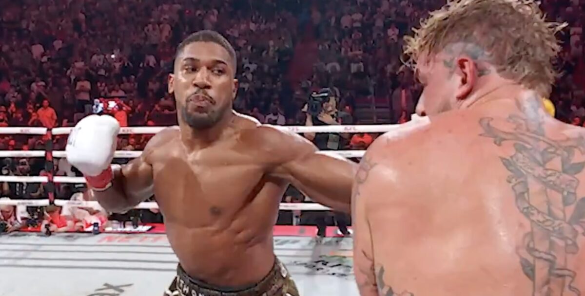 Anthony Joshua, Jake Paul