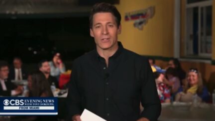 Tony Dokopuil salutes Marco Rubio