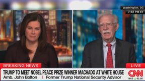 Erin Burnett and John Bolton
