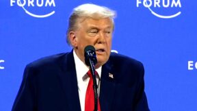 Trump Blurts Out 'Breaking News' On His 'Rigged Election' Claim At Davos Presser