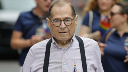New York, USA, June 30, 2024 - Senator Jerry Nadler and Thousands of people marched in the New York City Pride Parade. Sunday, June 30, 2024.