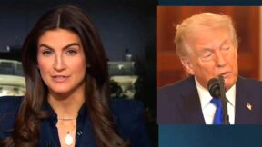 CNN's Kaitlan Collins Sets Table For Trump SOTU Amid 'Major Defeat' and 'Tumbling' Stock Market