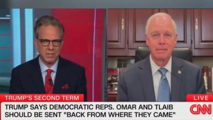 Jake Tapper and Ron Johnson