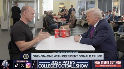 Josh Pate, Donald Trump