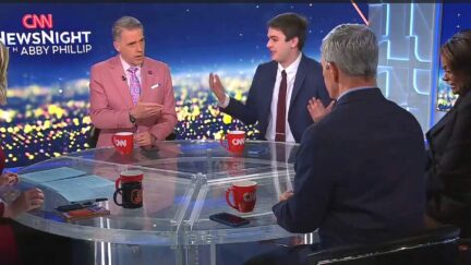 CNN Crew Busts Out Laughing In Scott Jennings's Face Over Trump's Mysterious 'Gift' Claim