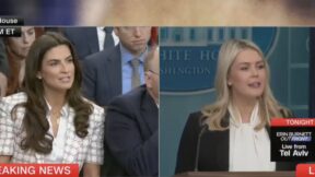 Kaitlan Collins, Karoline Leavitt