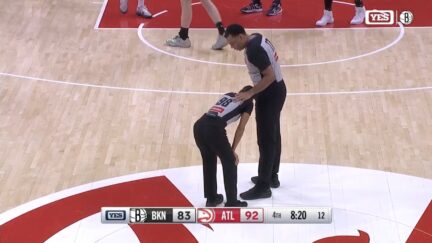 NBA referee Sha'Rae Mitchell