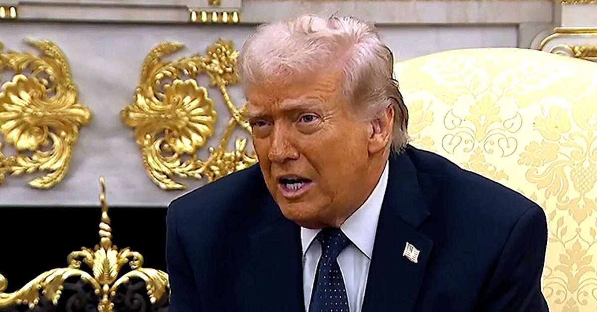 Trump Gets His Own Father's Birthplace Wrong In Rambling White House Exchange