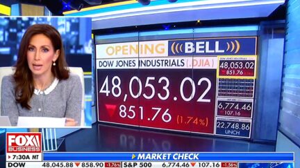 'Wow!' Fox Reporter Stunned By 'Sea of Red' As Stocks Dive at Opening Amid Trump War with Iran