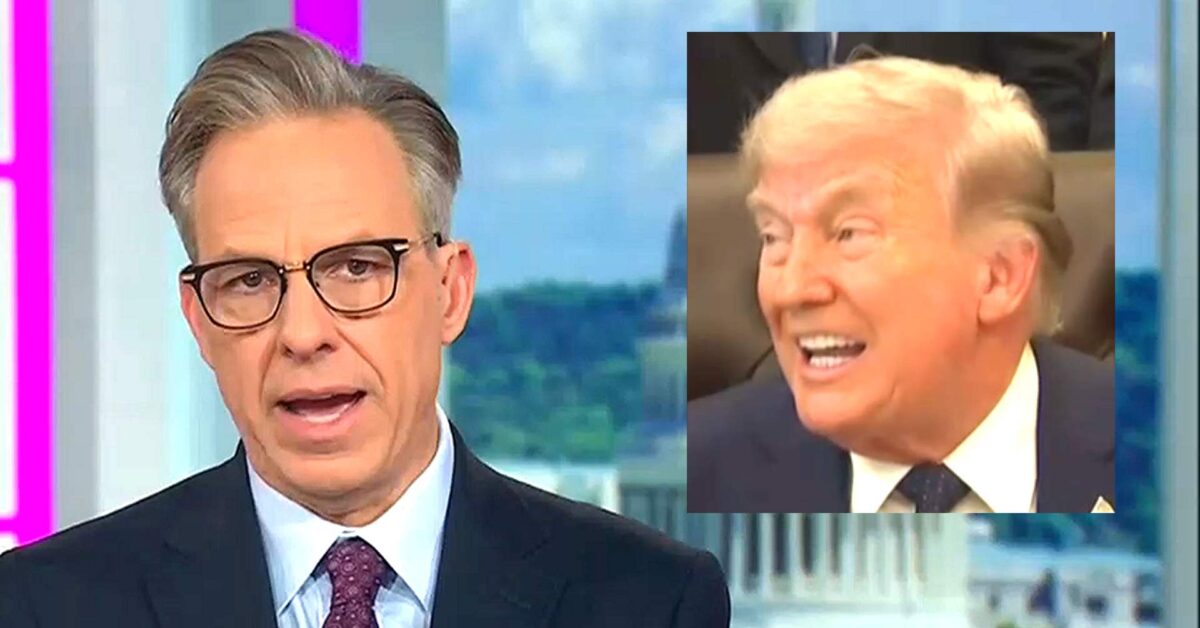 CNN's Jake Tapper Calls BS on Trump Rant Over War Reporting