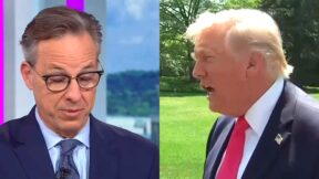 CNN's Jake Tapper Roasts Trump For Blurting 'I'm All About the Gospel!'