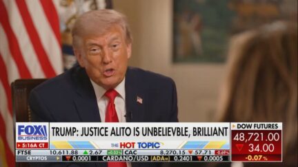 Donald Trump and Maria Bartiromo