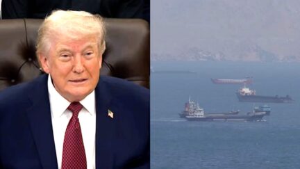 Iran Fires on Tanker Hours After Trump Announces Strait of Hormuz is Open
