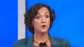 Katie Porter Lashes Out at Trump in Flailing Response To Nasty Debate Question on Viral Meltdowns