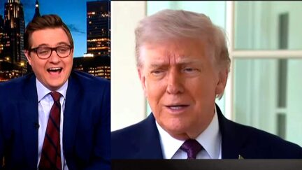 MS NOW Host Cracks Up at 'One of the Absolute Funniest Things Trump Has Ever Said'