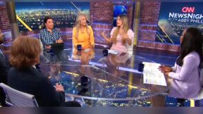 'Oh My God!' CNN Crew Pounces On Pro-Trump Host Who Says 'I Don't Think Trump Lied' About Jesus Pic