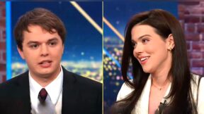 Pro-Trump Scribe Smiles in Disbelief at Profane Anti-Trump Rant on CNN