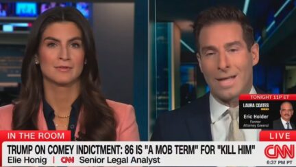 Kaitlan Collins and Elie Honig