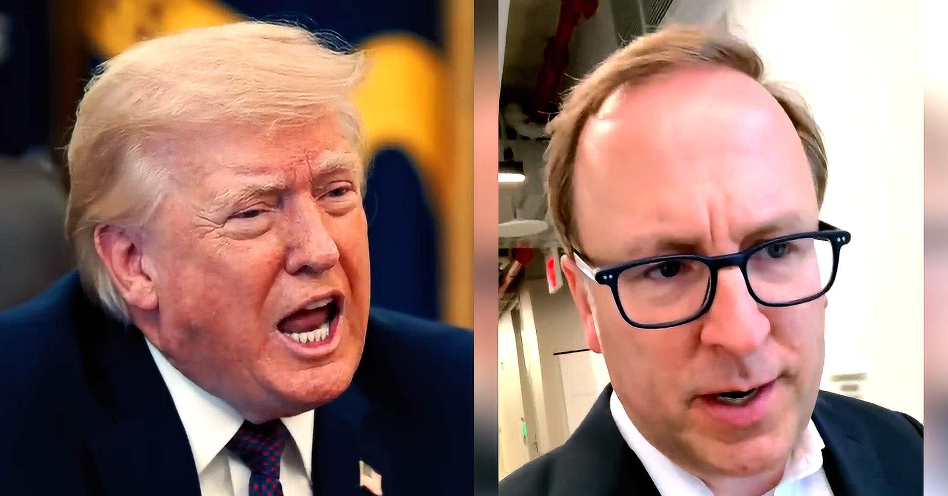 President Donald Trump lashed out at ABC News anchor Jonathan Karl in a late-night rant filled with errors and falsehoods, demanding "Don't buy the book!" that Karl wrote.