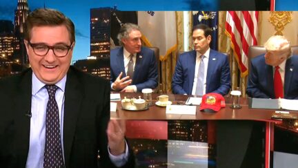 Chris Hayes Laughs Out Loud at Trump ’Bootlicking’ From ‘Unmanly’ Cabinet Chiefs